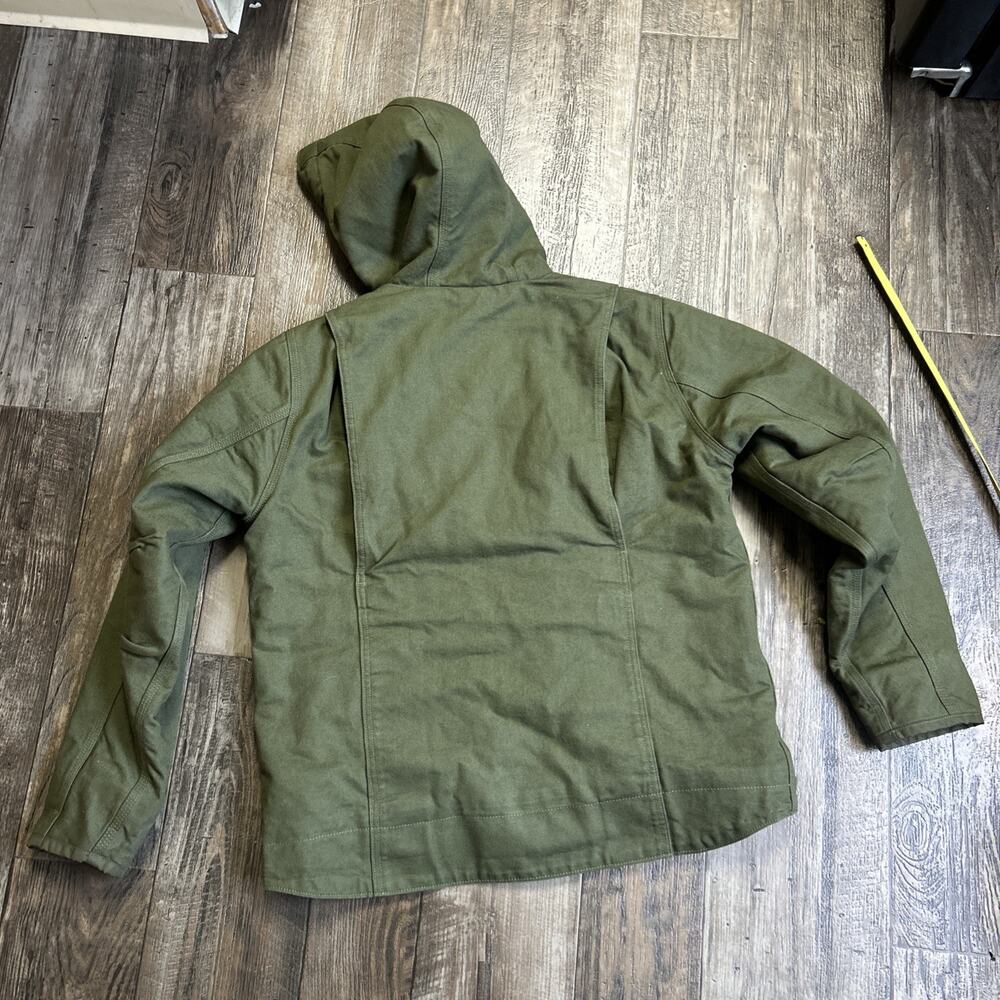 Vintage Y2K Carhartt WJ141 LOV Green Sierra Jacket Women's Medium - Picture 4 of 6